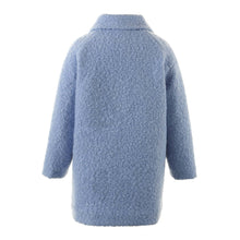 Load image into Gallery viewer, Bow Boucle Coat | Light Blue