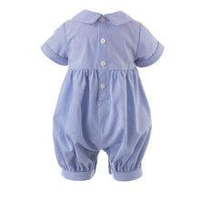 Load image into Gallery viewer, Sailboat Smocked Babysuit