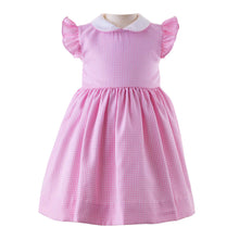 Load image into Gallery viewer, Gingham Frill Sleeve Dress & Bloomers