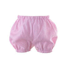 Load image into Gallery viewer, Gingham Frill Sleeve Dress & Bloomers