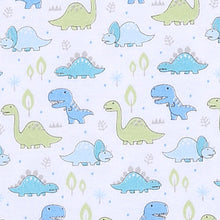 Load image into Gallery viewer, Little Dinosaurs Printed Zipped Footie