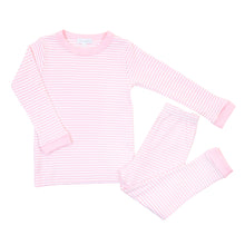 Load image into Gallery viewer, Striped Essentials Long Pajamas