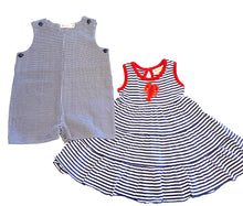 Load image into Gallery viewer, Navy Check Jon Jon