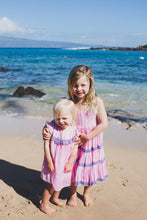 Load image into Gallery viewer, Girl's Maxi Dress | Pink Stripe