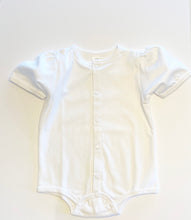 Load image into Gallery viewer, Baby Puff Sleeve Shirt - White