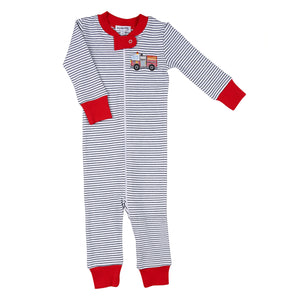 Hook and Ladder Zipped Footie