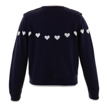 Load image into Gallery viewer, Girls Heart Intarsia Cardigan
