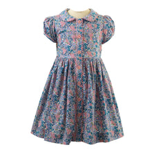 Load image into Gallery viewer, Winter Floral Button Front Dress