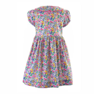 Garden Floral Button-Front Dress