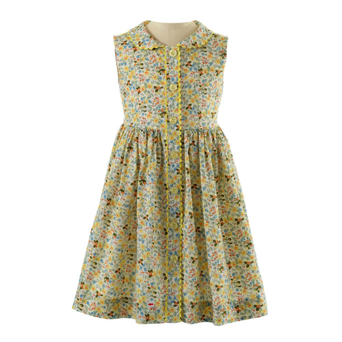 Wild Flower Button-Front Dress