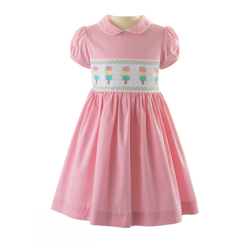 Ice Lolly Smocked Dress