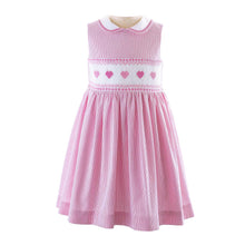 Load image into Gallery viewer, Heart Smocked Dress &amp; Bloomers