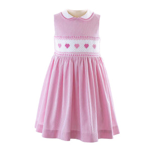 Heart Smocked Dress & Bloomers