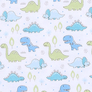Little Dinosaurs Printed Zipped Footie