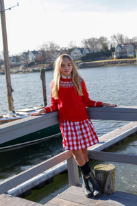Girls Katrina Heart Fair Isle Sweater