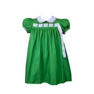 Girls Dress with Interchangeable Ribbon