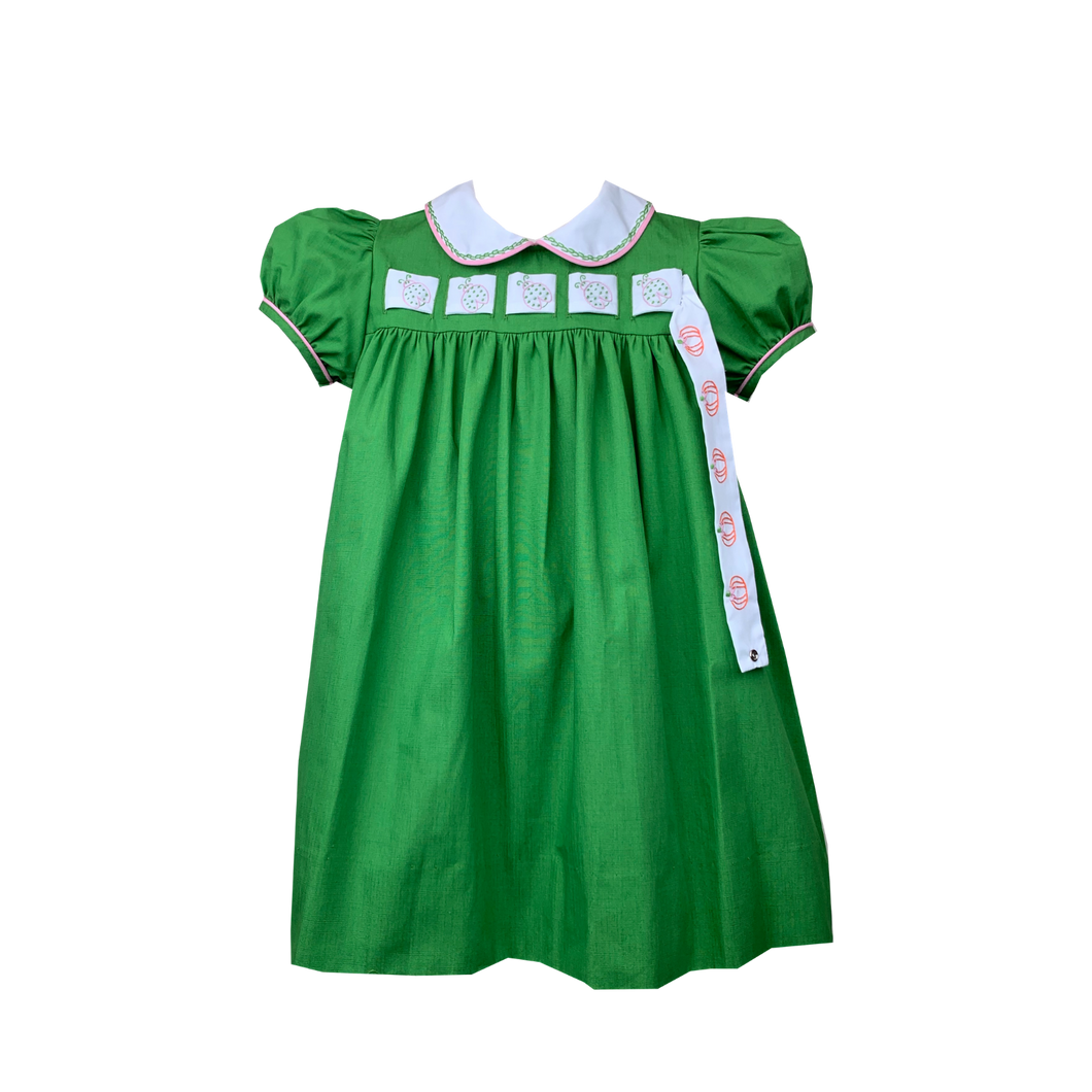 Girls Dress with Interchangeable Ribbon
