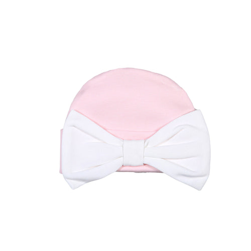 Pink Bow Baby Hat - More Colors Available
