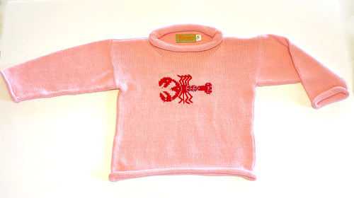 Girls Sweater | Lobster Intarsia
