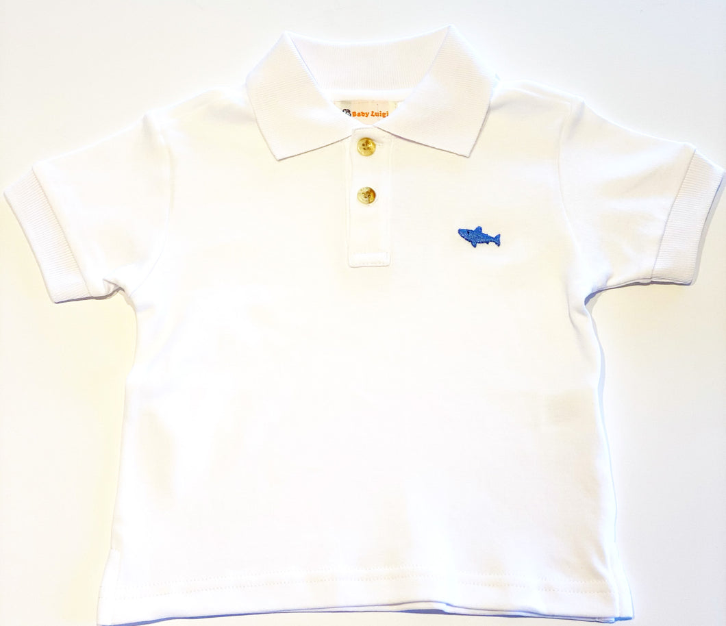 Boy's Shark Polo Shirt